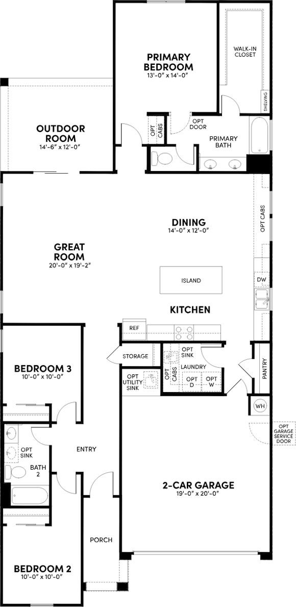 Brookfield Alamar 12572 W Trumbull Rd Floorplan
