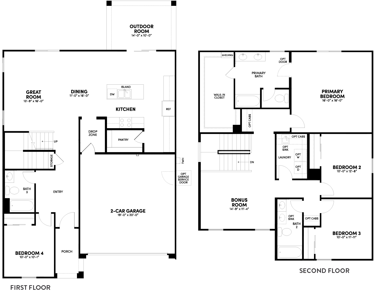 Sage Dakota floorplan by Brookfield Residential at Alamar in Avondale, AZ
