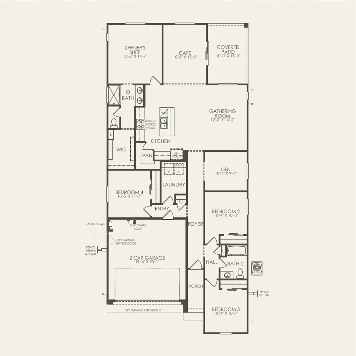 Sunbird floorplan by Pulte Homes in Alamar community in Avondale, AZ