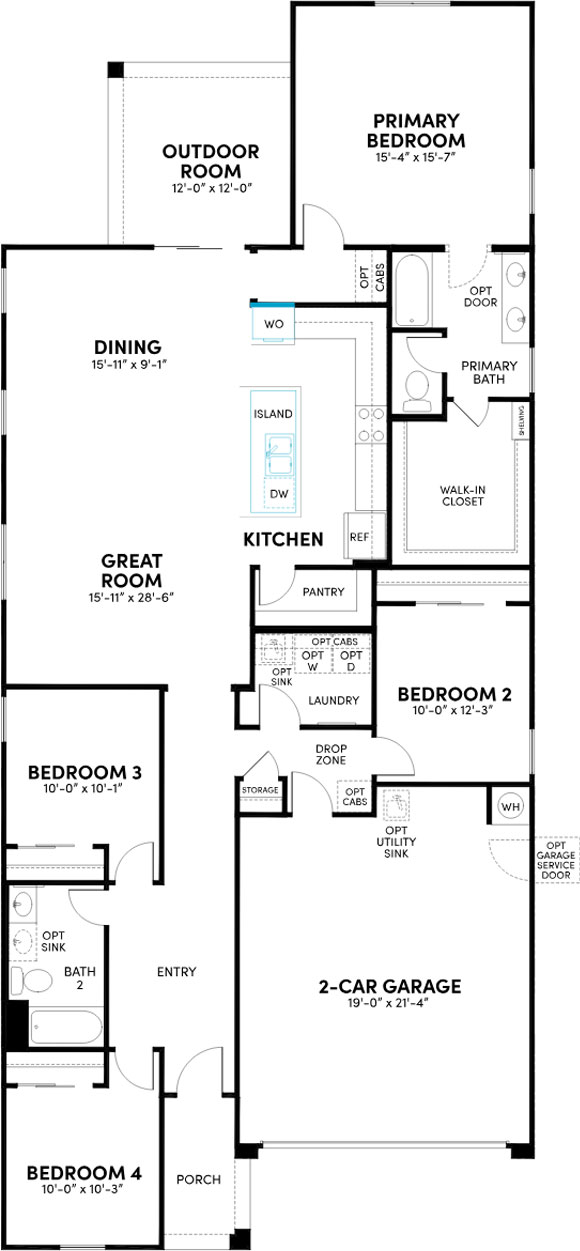 Brookfield Alamar 12561 W Trumbull Rd Floorplan