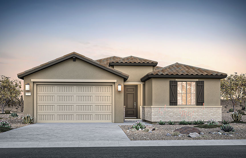 Pulte Homes Alamar Cactus Cantania - Elevation C