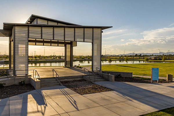 Amphitheater at the Alamar community in Avondale, AZ