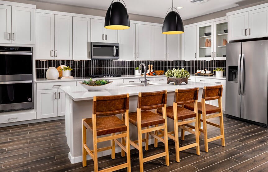 Ridge Ponderosa model Kitchen by Brookfield Residential at Alamar in Avondale, AZ