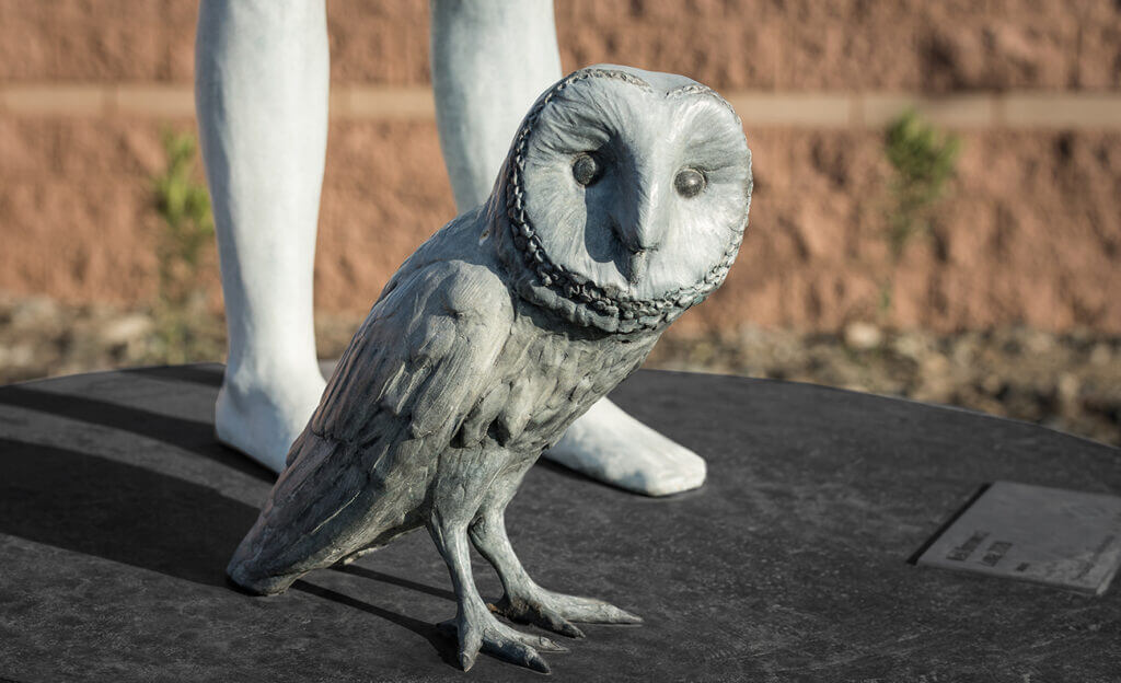 Moonbeam Patch and Park Owl Sculpture in Alamar Community Avondale, AZ