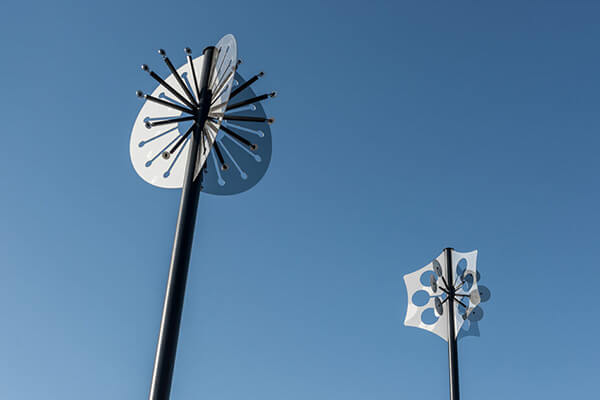Stargaze Grove Park art installation at Alamar community in Avondale, AZ