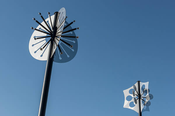 Stargaze Grove Park art installation at Alamar community in Avondale, AZ