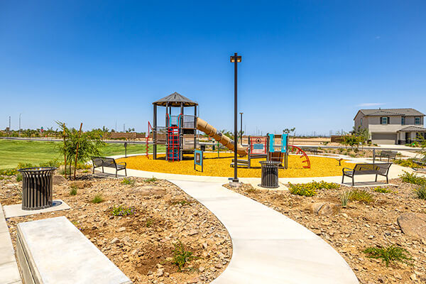 Seasons Grove Park playground at Alamar community in Avondale, Arizona