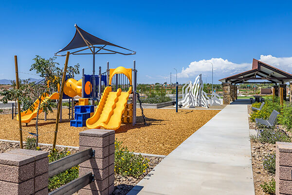 Desert Lily Park playground at Alamar community in Avondale, AZ