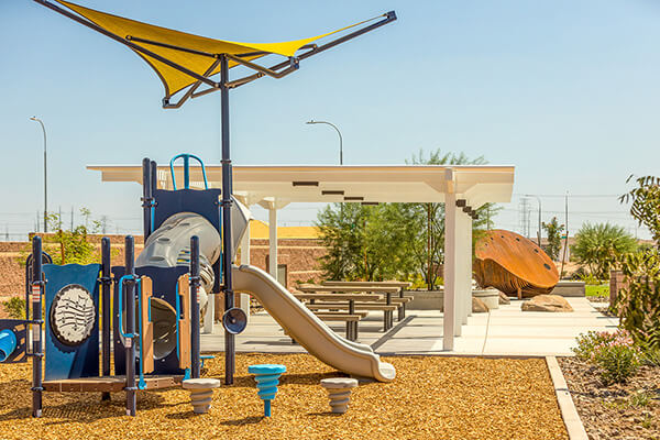 Wisteria Place Park playground at Alamar community in Avondale, AZ