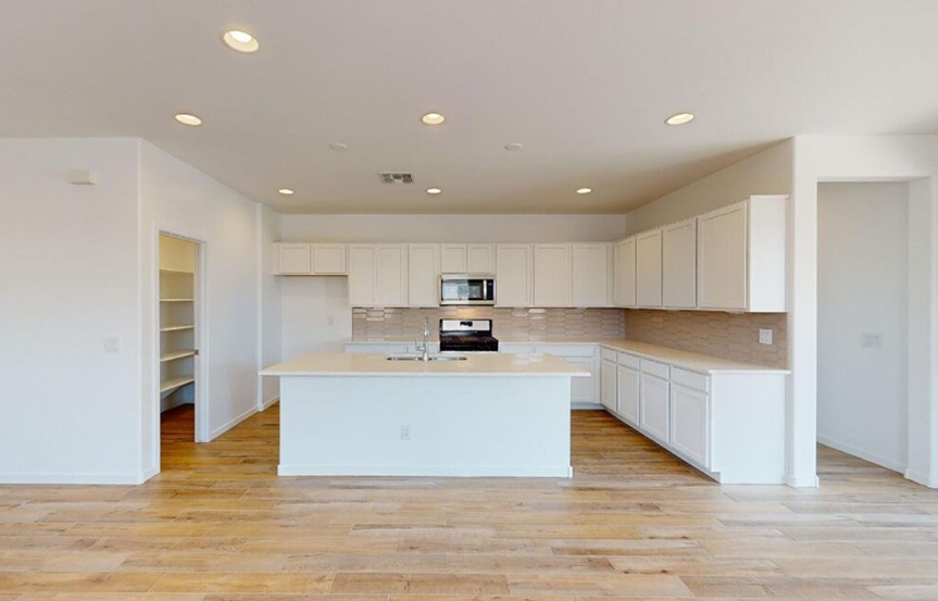 Sage Clover Kitchen by Brookfield Residential at Alamar in Avondale, AZ