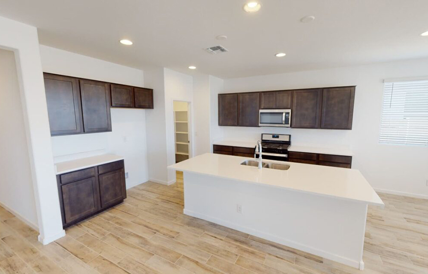 Sage Lantana Kitchen by Brookfield Residential at Alamar in Avondale, AZ