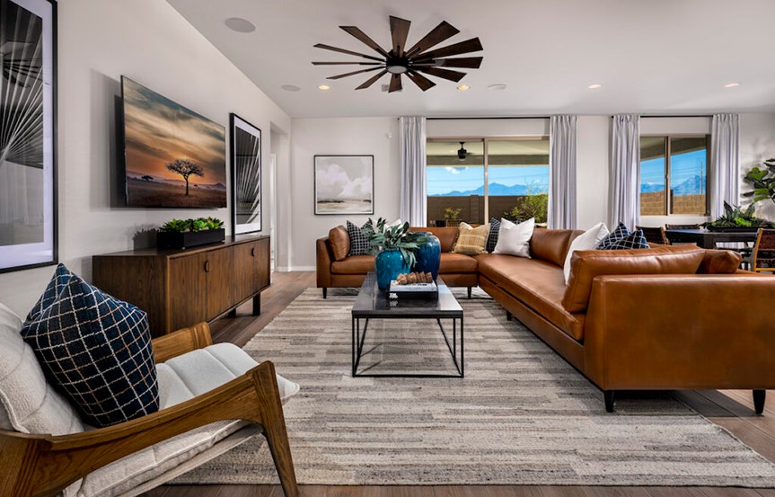 Laredo Great Room by Brookfield Residential at Alamar in Avondale, AZ