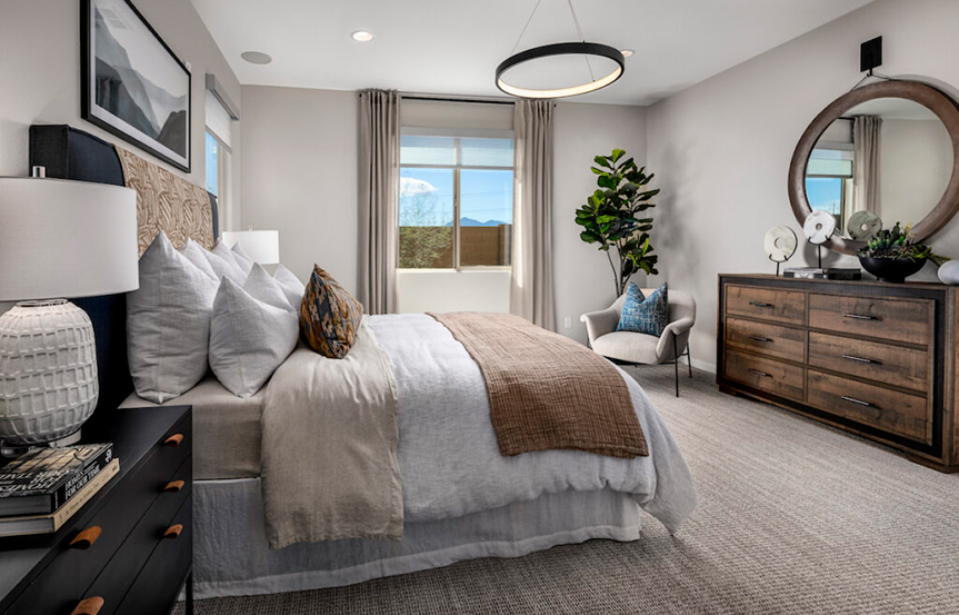 Laredo Primary Bedroom by Brookfield Residential at Alamar in Avondale, AZ