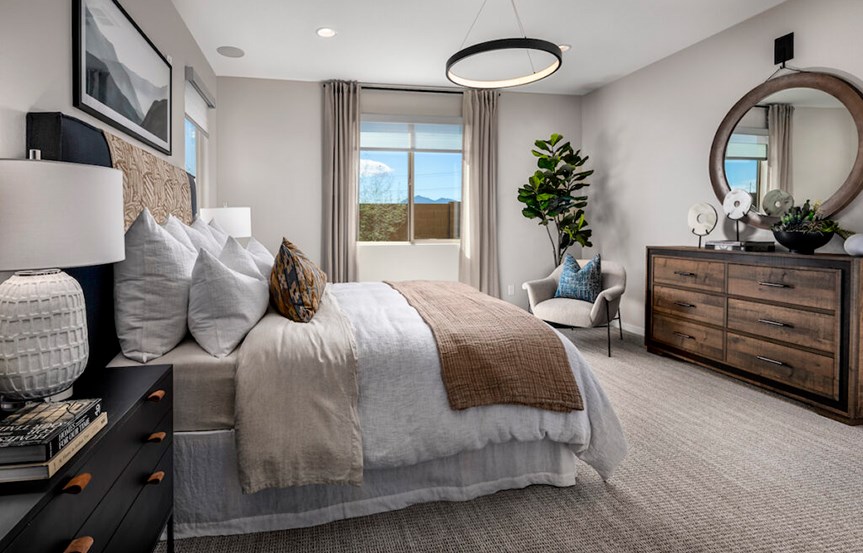 Laredo Primary Bedroom by Brookfield Residential at Alamar in Avondale, AZ