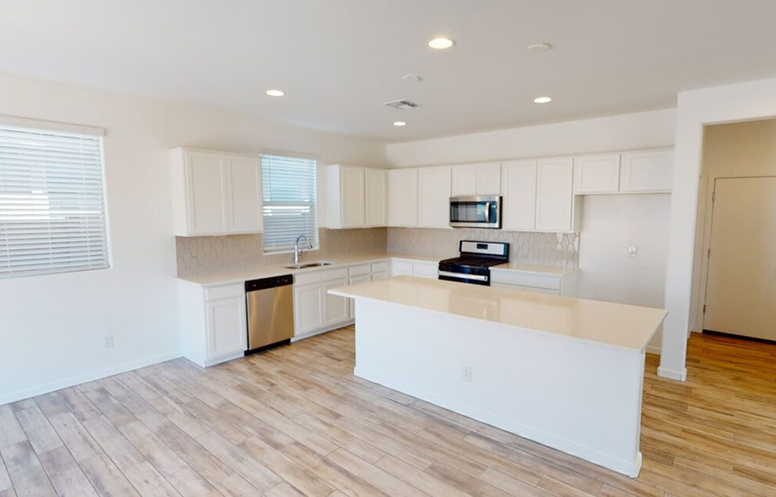Rockrose Kitchen by Brookfield Residential at Alamar in Avondale, AZ
