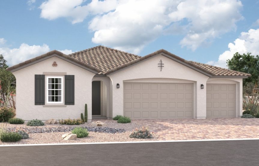 Richmond American Homes Alamar Bridle Park Alden Elevation A