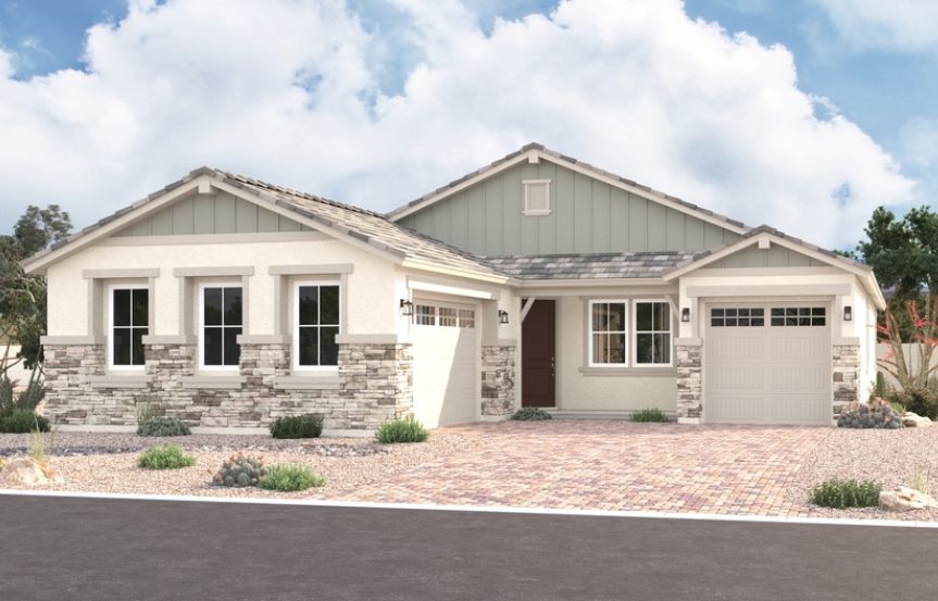 Richmond American Homes Alamar Bridle Park Townsend Elevation B