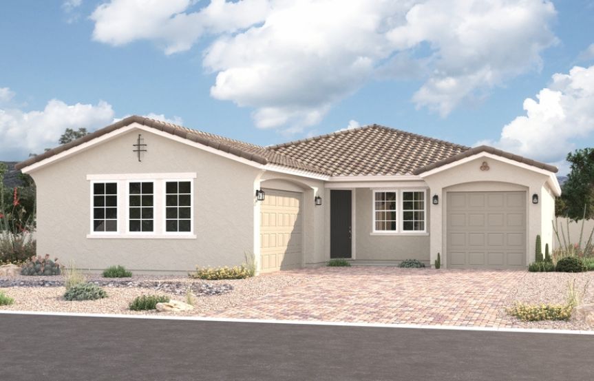 Richmond American Homes Alamar Bridle Park Townsend Elevation A