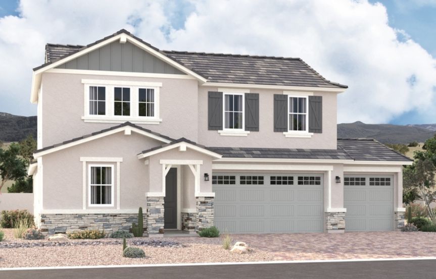 Richmond American Homes Alamar Fire Sky Elderberry Elevation B