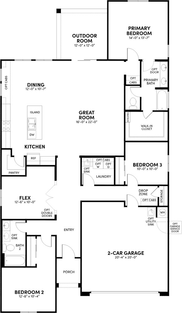 12613 W Parkway Ln Floorplan