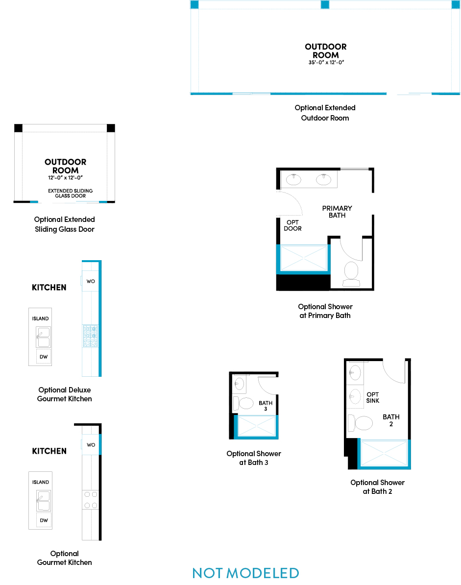 Sage Rockrose floorplan by Brookfield Residential at Alamar in Avondale, AZ