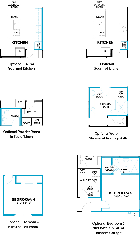 Mariposa Agave floorplan by Brookfield Residential at Alamar in Avondale, AZ
