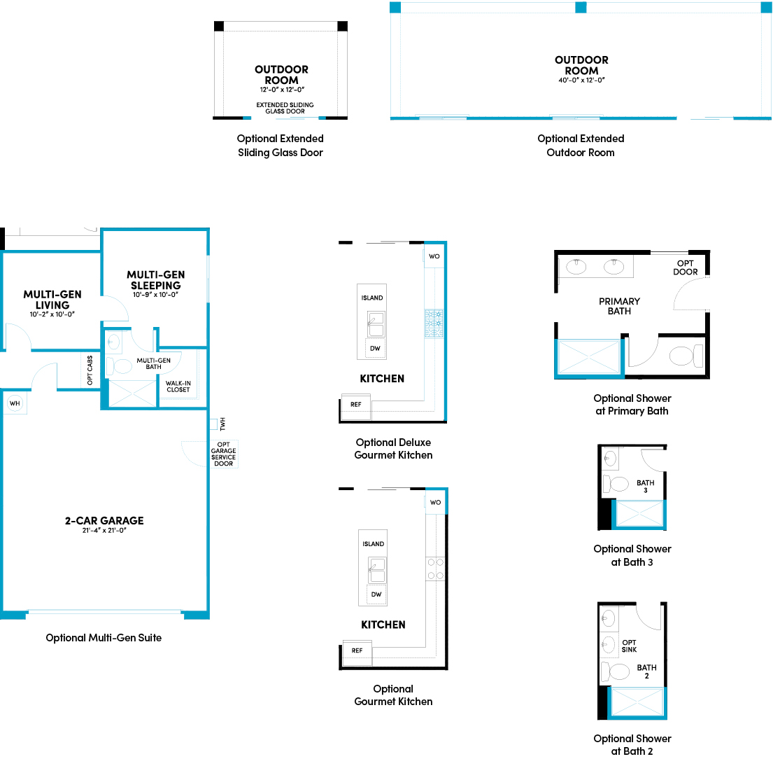 Ridge Ponderosa floorplan by Brookfield Residential at Alamar in Avondale, AZ