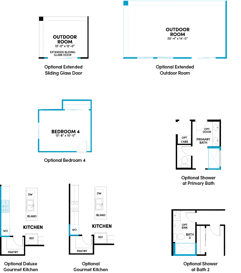 Ridge Lantana floorplan by Brookfield Residential at Alamar in Avondale, AZ