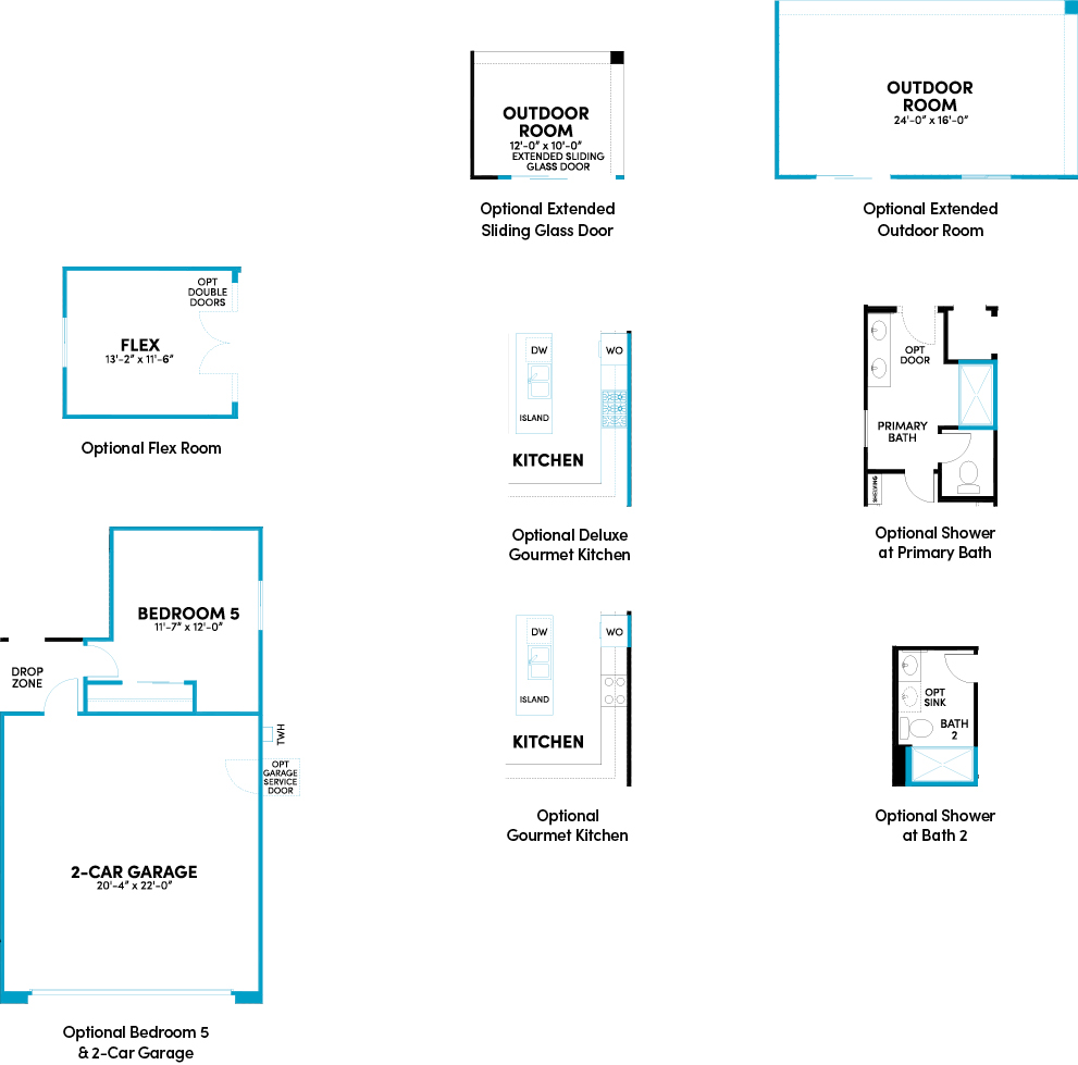 Ridge Laredo floorplan by Brookfield Residential at Alamar in Avondale, AZ