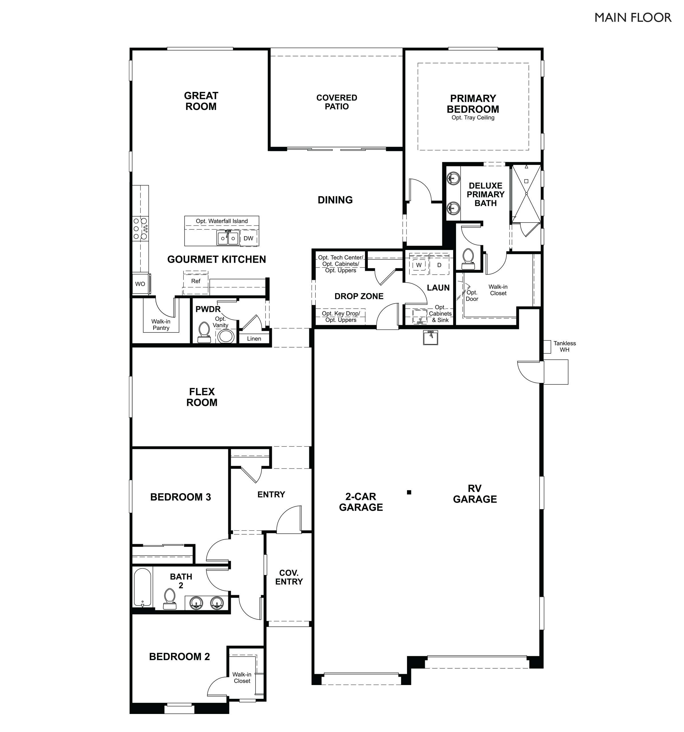 Richmond American Alamar Deacon Floor Plan.