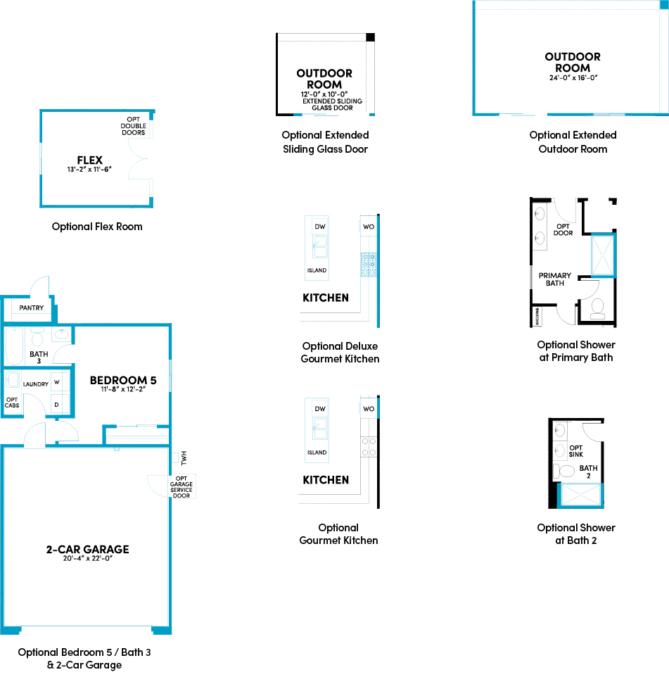 Ridge Laredo floorplan by Brookfield Residential at Alamar in Avondale, AZ